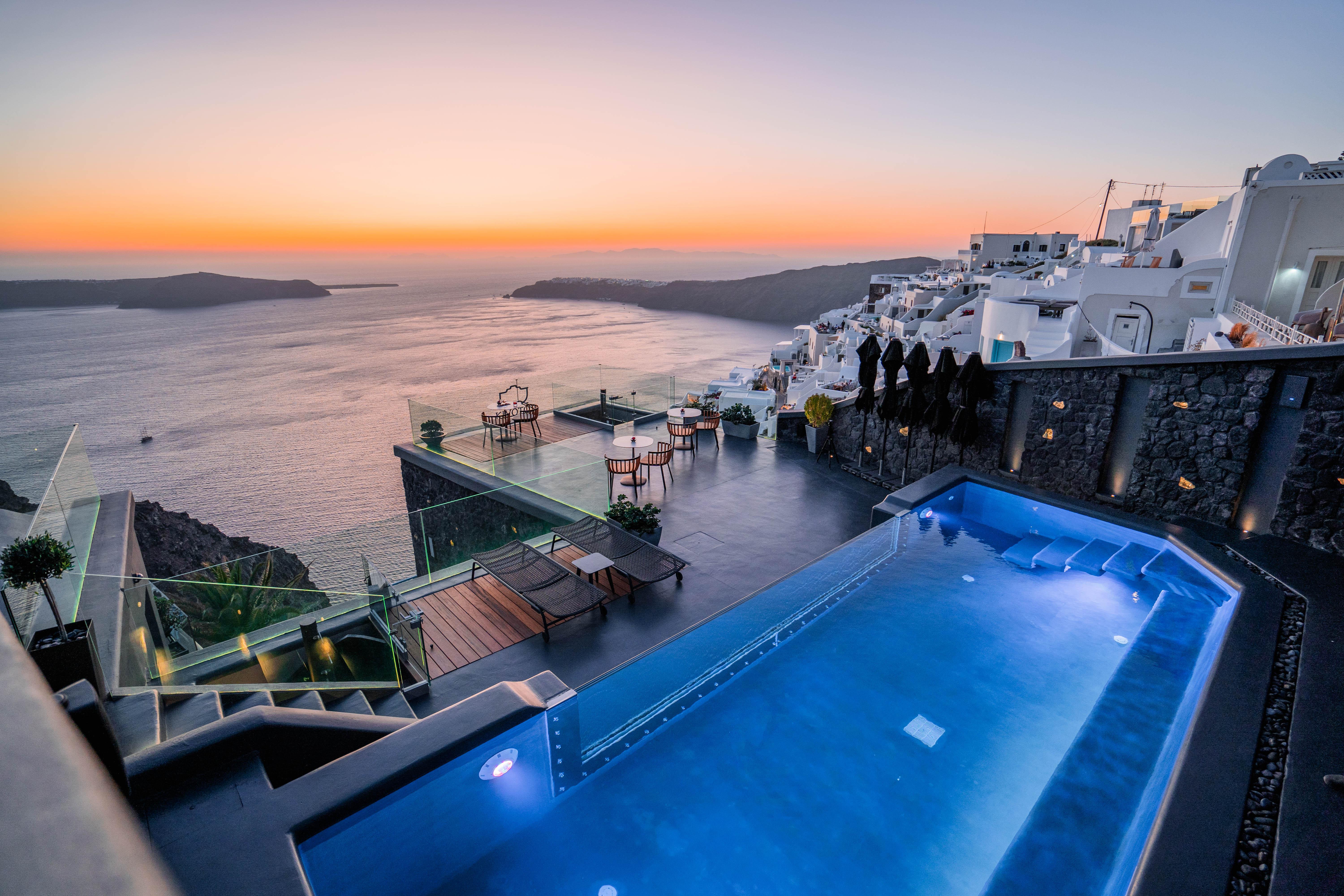 فندق Kivotos Santorini إيميروفيغلي المظهر الخارجي الصورة